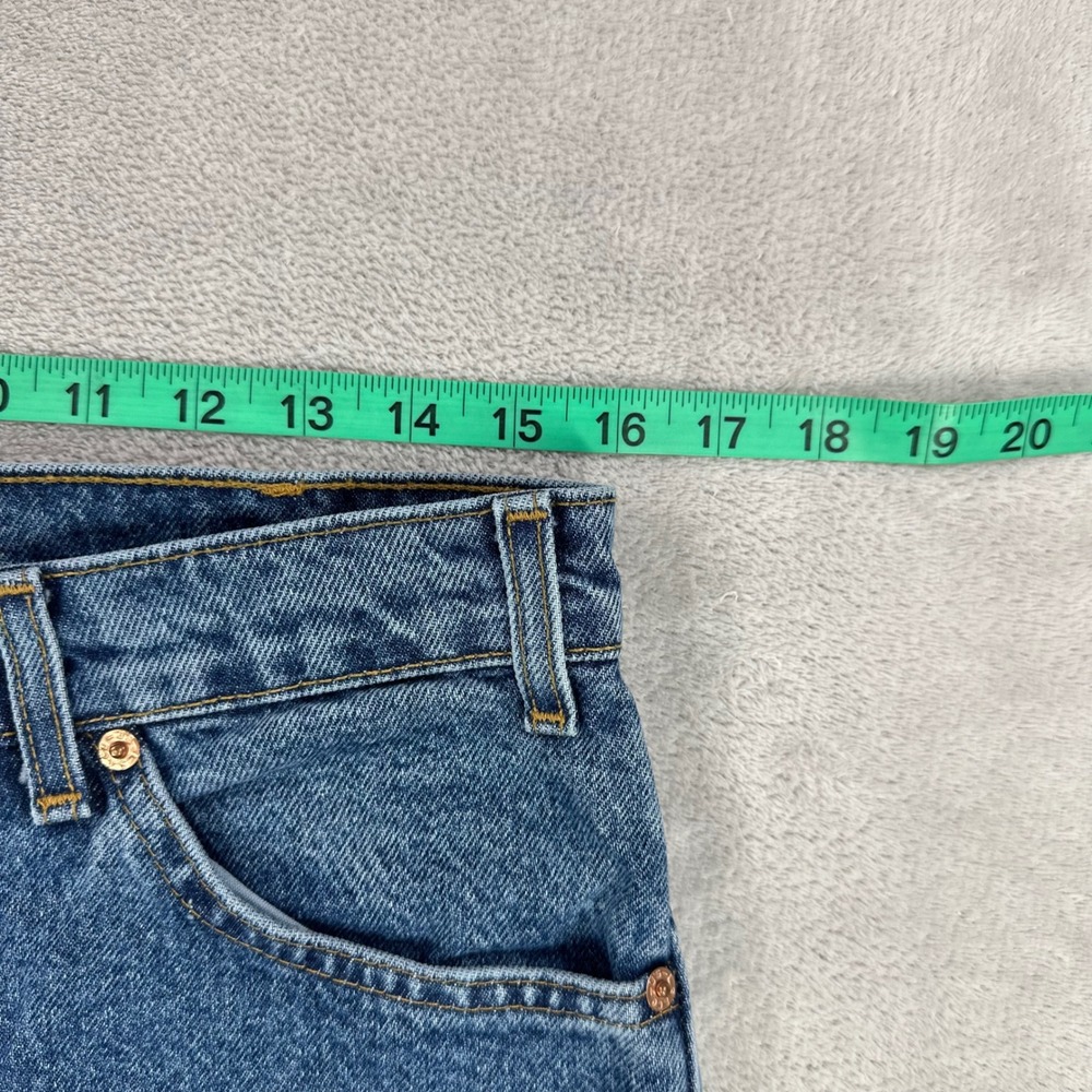 Vintage Levi's 550 Jeans Mens 32x30 Blue Relaxed Fit Orange Tab Made in USA 90s - Picture 14 of 16